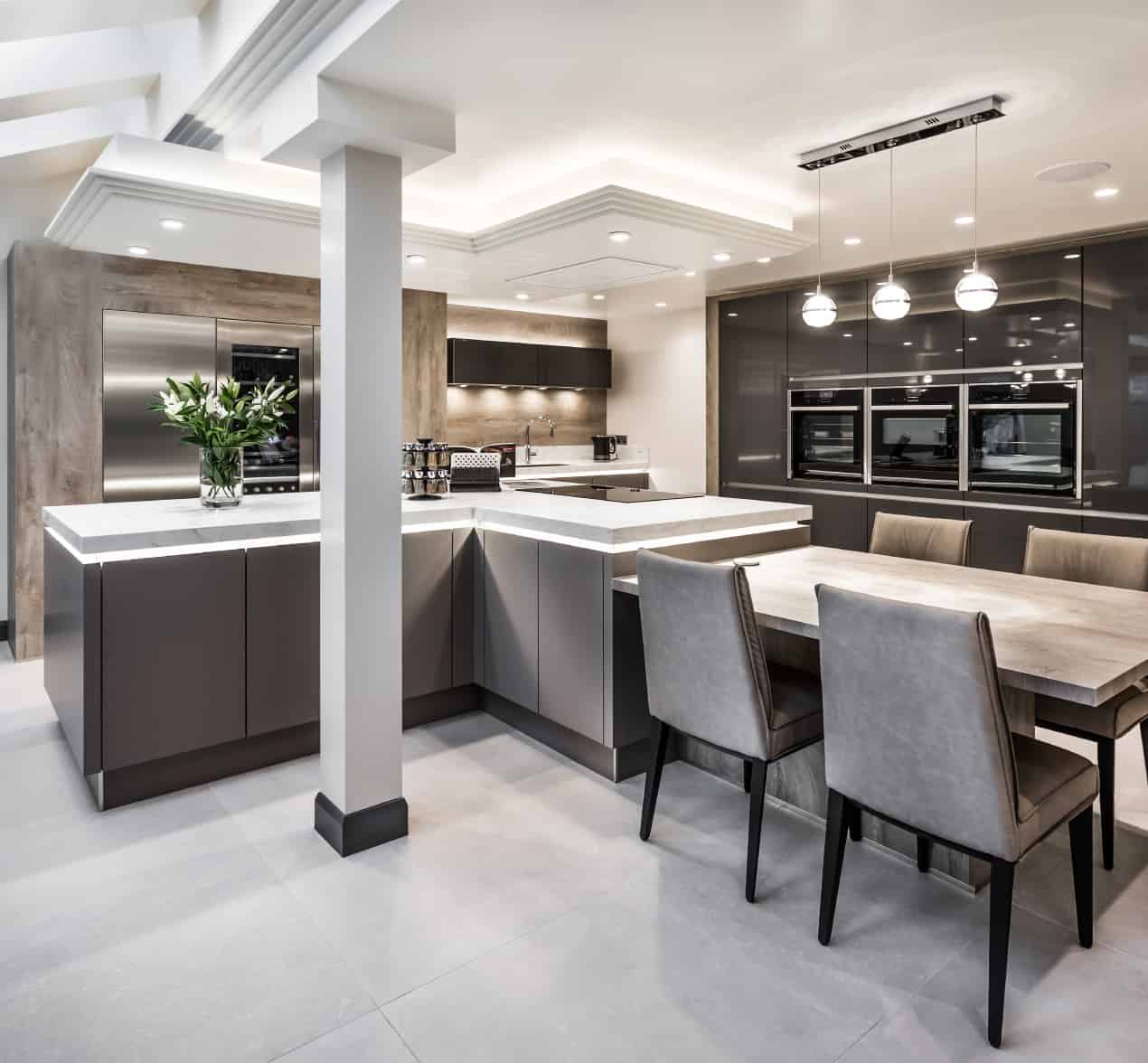 Grey Modern Kithcen