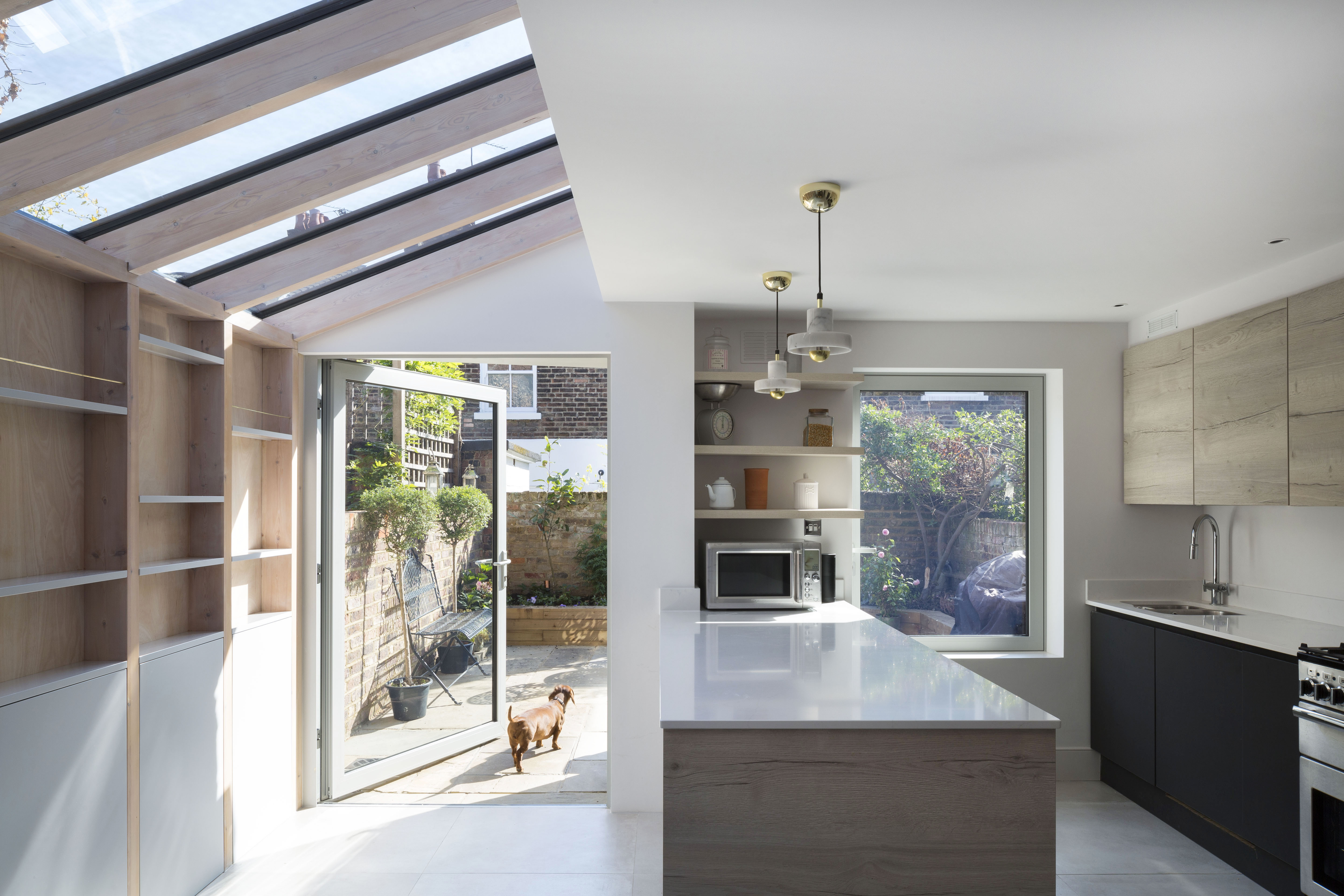 side-kithcen-extention, bright white light uk