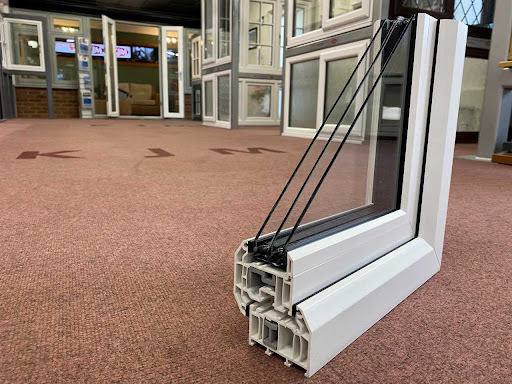 triple glazed window frame