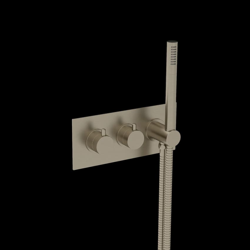 2 outlet shower valve with handspray
