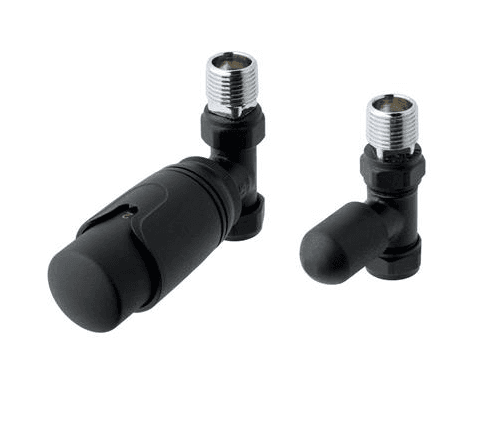 15mm Straight TRV and Lockshield Valve